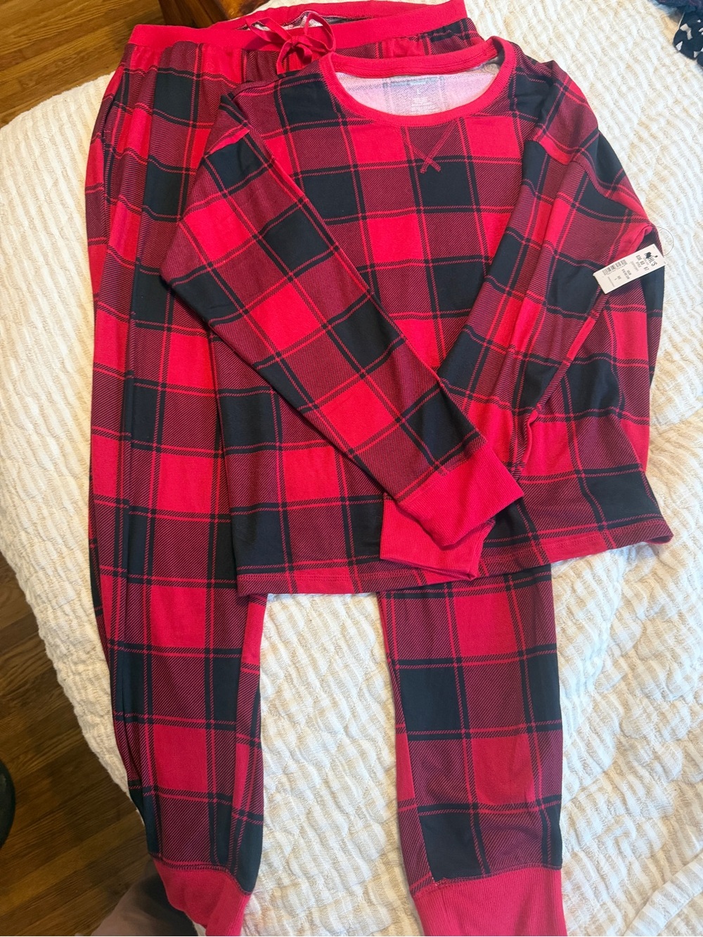 Sonoma Red & Black Plaid Pajama Set